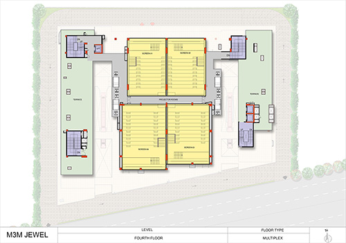 M3M Jewel Floor Plan